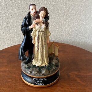 Vintage Phantom and Christine Music Box Limited Edition With Box 1986